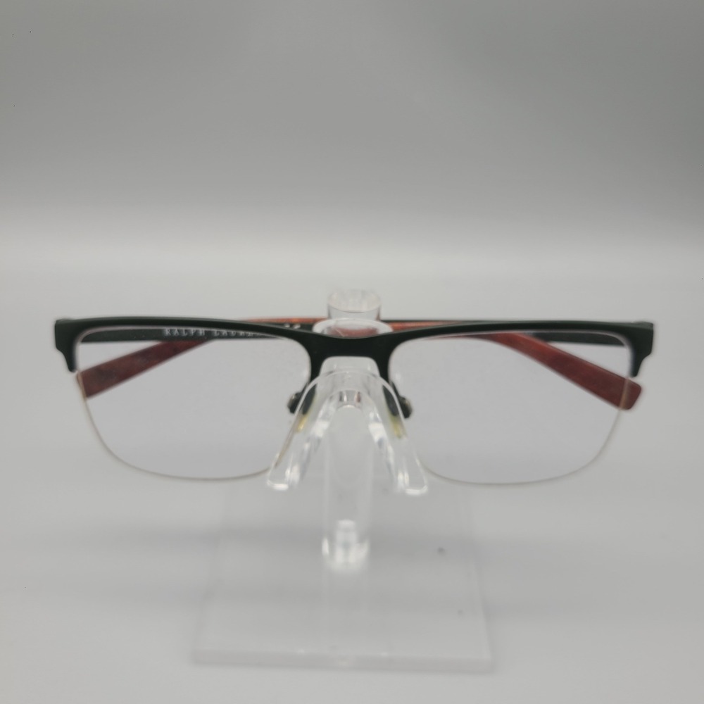 Ralph Lauren RL 5097 9005 Black Semi Rimless Eyeglass Frames 55-17-140